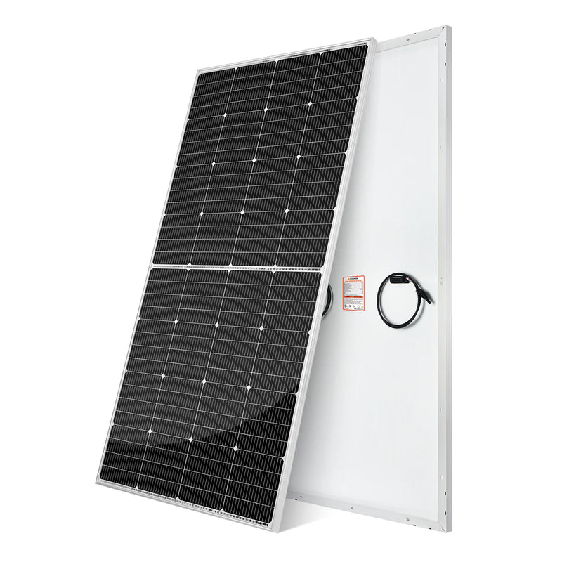 Load image into Gallery viewer, Rich Solar MEGA 250 PRO SILVER | 250 Watt 24 Volt Solar Panel | Premium 24V Off-Grid Solar Panel for Campers, Tiny Homes, Cabins | 25-Year Output Warranty RS-M250P
