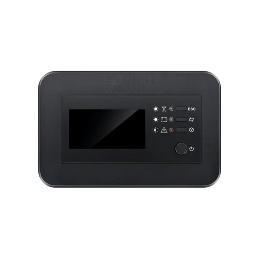 Rich Solar Inverter Remote Controller with LCD | Wall-Mount Meter for NOVA SWITCH & SUPERCHARGER RS-RM02