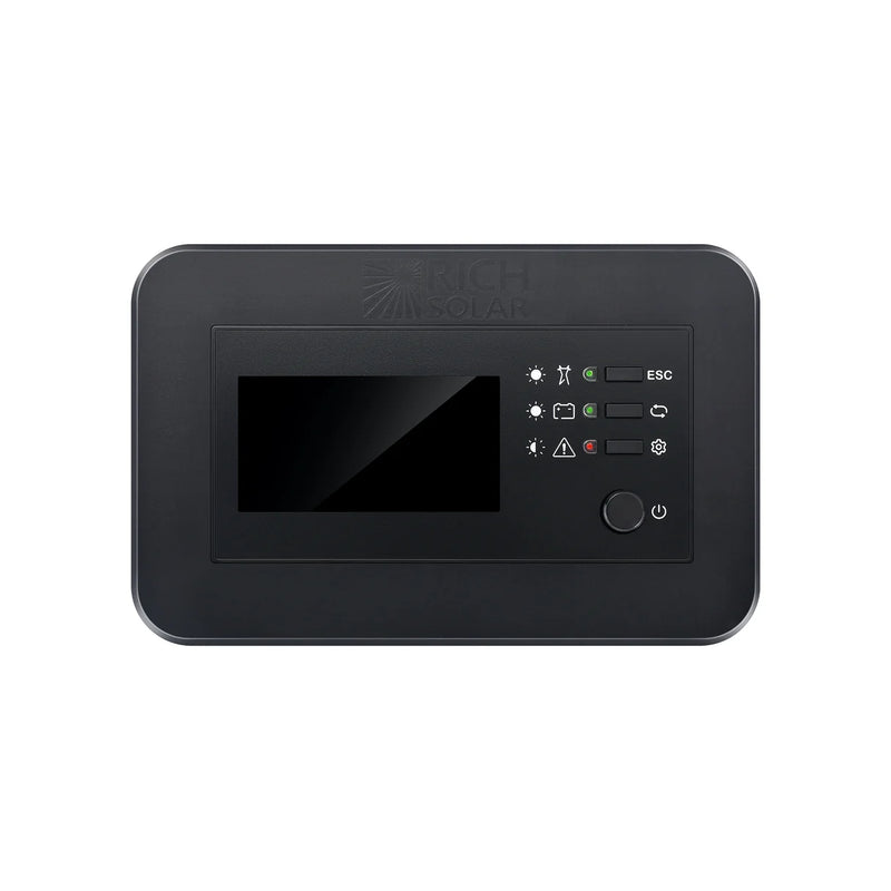 Load image into Gallery viewer, Rich Solar Inverter Remote Control with LCD &amp; Bluetooth | Bypass Mode &amp; Smart Charging | Compatible with NOVA SWITCH &amp; NOVA SUPERCHARGER Series Inverters RS-RM03

