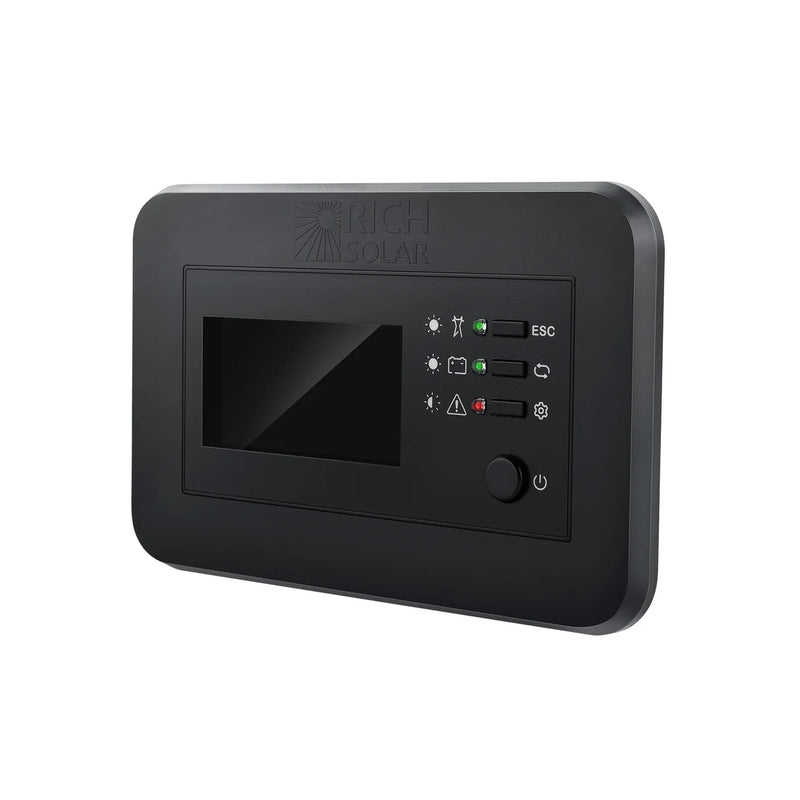 Load image into Gallery viewer, Rich Solar Inverter Remote Control with LCD &amp; Bluetooth | Bypass Mode &amp; Smart Charging | Compatible with NOVA SWITCH &amp; NOVA SUPERCHARGER Series Inverters RS-RM03
