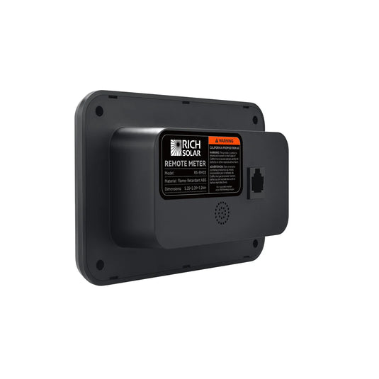 Rich Solar Inverter Remote Control with LCD & Bluetooth | Bypass Mode & Smart Charging | Compatible with NOVA SWITCH & NOVA SUPERCHARGER Series Inverters RS-RM03