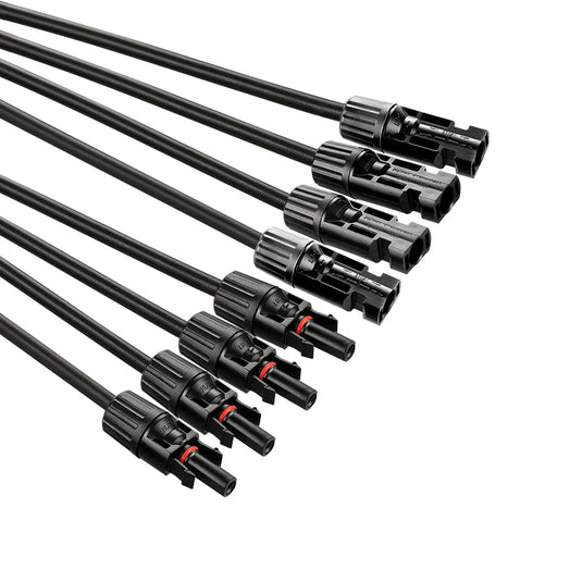 Rich Solar Y Branch Parallel Adapters 4-to-1 | 4-to-1 Weatherproof Parallel Adapters for Solar Panels | Easy to Install RS-Y4