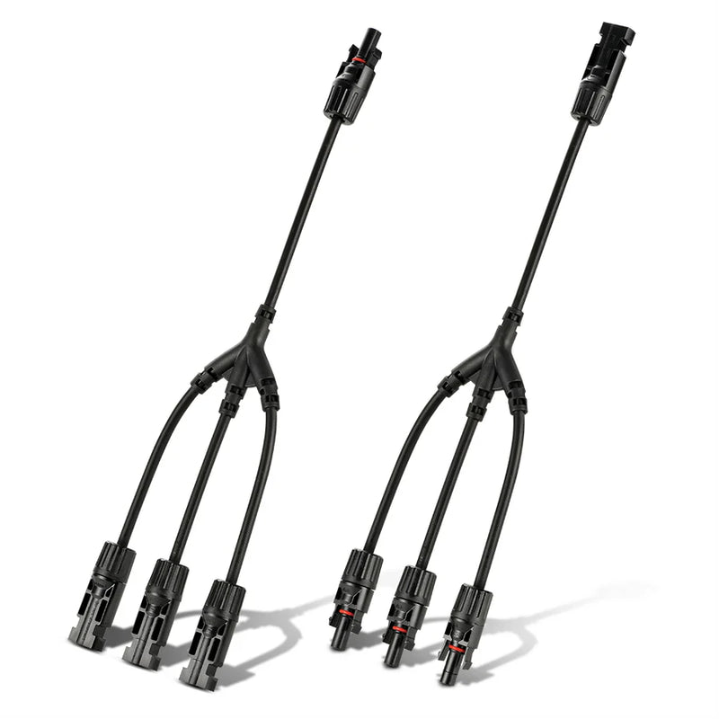 Load image into Gallery viewer, Rich Solar Y Branch Parallel Adapters 3-to-1 | 3-to-1 Weatherproof Parallel Adapters for Solar Panels | Easy to Install RS-Y3
