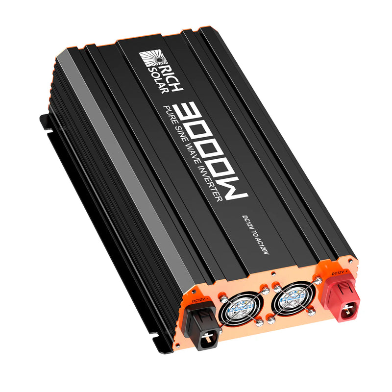 Load image into Gallery viewer, Rich Solar NOVA PURE 3K | 3000 Watt (3kW) 12 Volt Industrial Pure Sine Wave Inverter | Powerful 3000W 12V Off-Grid Inverter for RVs, Trailers, Campers, Vans, Trucks, Overlanders, Boats RS-V3P12

