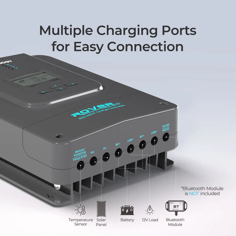 Load image into Gallery viewer, Renogy Rover 60 Amp MPPT Solar Charge Controller  RNG-CTRL-RVR60-G1-US
