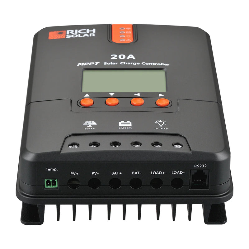 Load image into Gallery viewer, Rich Solar 20 Amp MPPT Solar Charge Controller RS-MPPT20
