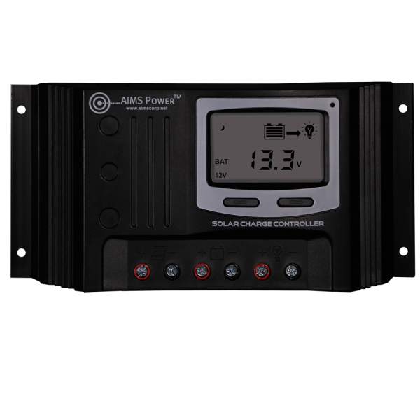Load image into Gallery viewer, Aims 30 Amp Solar Charge Controller 12/24 Volt – Charges Lithium | Lead | Gel | AGM SCC30APWM
