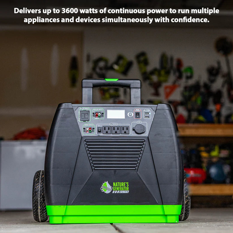 Load image into Gallery viewer, Nature's Generator Elite + 2X100W Rigid Panel HKNGAUEL
