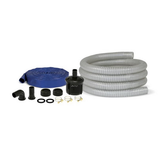 1-in. Water Pump with Hose Kit