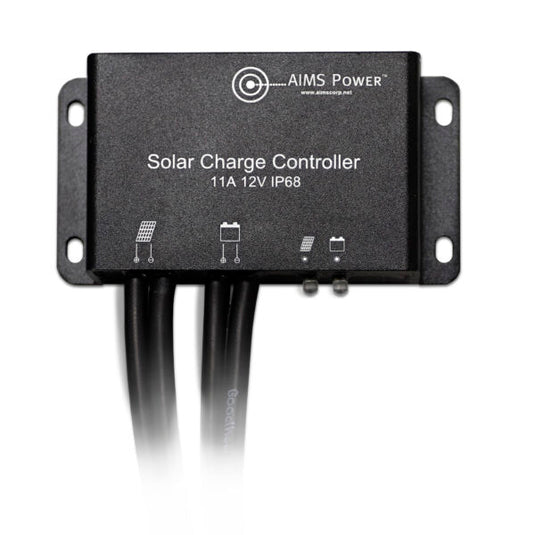 Aim Solar Charge Controller Waterproof 11 Amps with Cables