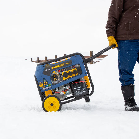 Firman Tri Fuel 7500W Portable Generator Electric Start 120/240V t07571 - Backup Generator Store