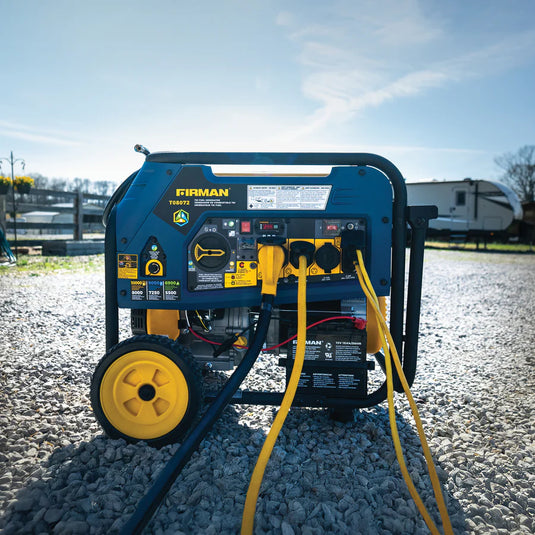 Tri Fuel 8000W Portable Generator Electric Start 120/240V with CO ALERT  t08072 - Backup Generator Store