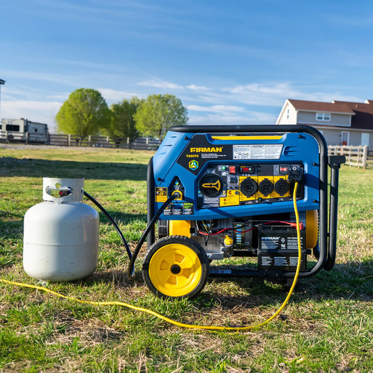Tri Fuel 8000W Portable Generator Electric Start 120/240V with CO ALERT  t08072 - Backup Generator Store