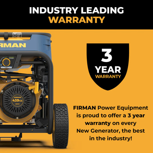 Tri Fuel 8000W Portable Generator Electric Start 120/240V with CO ALERT  t08072 - Backup Generator Store