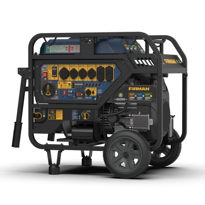 Load image into Gallery viewer, Firman  TRI FUEL PORTABLE GENERATOR 16800/13500W ELECTRIC START 120/240V WITH CO ALERTt13071
