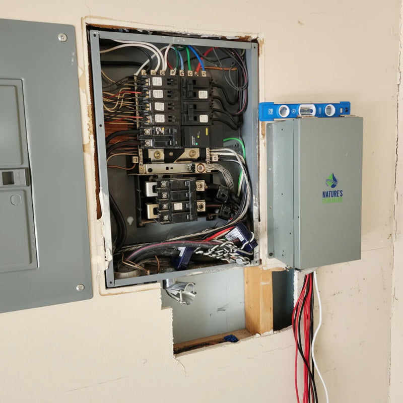 Load image into Gallery viewer, Nature's Generator 120V 15A 4-Circuit Non-Automatic Transfer Switch HKNGPTK
