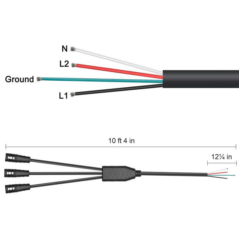 Load image into Gallery viewer, Nature's Generator Tri-Link Combiner Cable NGTLCMB
