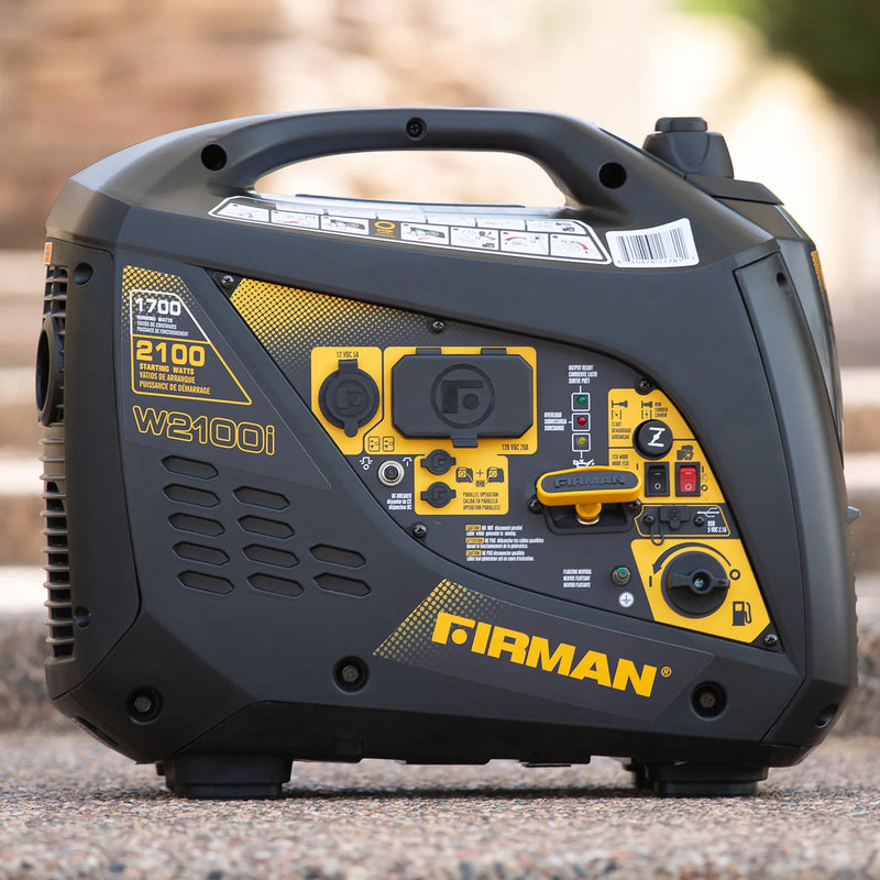 Load image into Gallery viewer, Firman Inverter Portable Generator 2100W Recoil Start w01782 - Backup Generator Store
