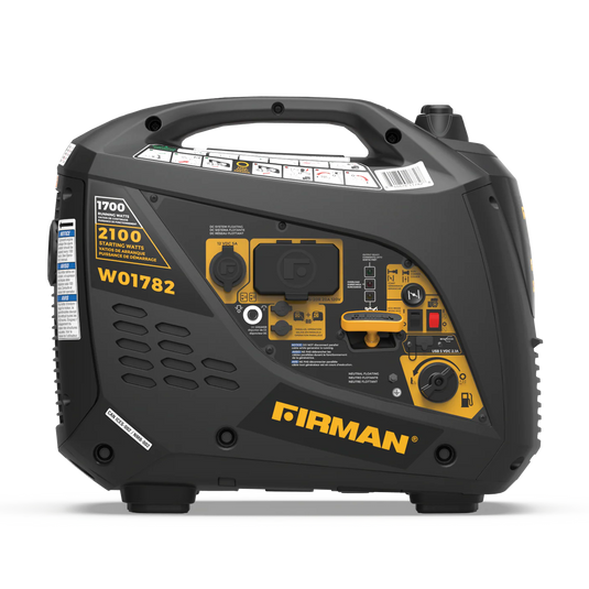 Firman Inverter Portable Generator 2100W Recoil Start w01782 - Backup Generator Store