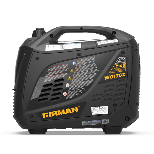 Firman Inverter Portable Generator 2100W Recoil Start w01782 - Backup Generator Store