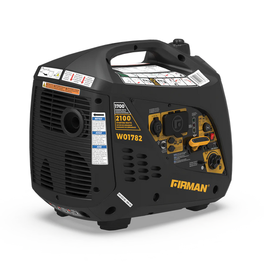 Firman Inverter Portable Generator 2100W Recoil Start w01782 - Backup Generator Store