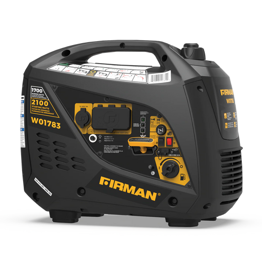 Firman Inverter Portable Generator 2100W Recoil Start W01783