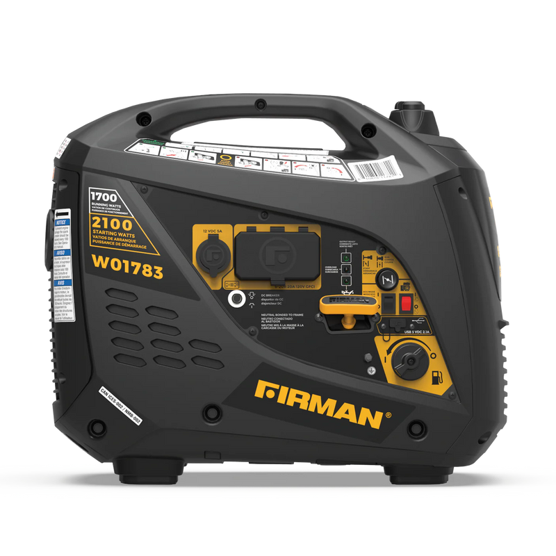 Load image into Gallery viewer, Firman Inverter Portable Generator 2100W Recoil Start W01783
