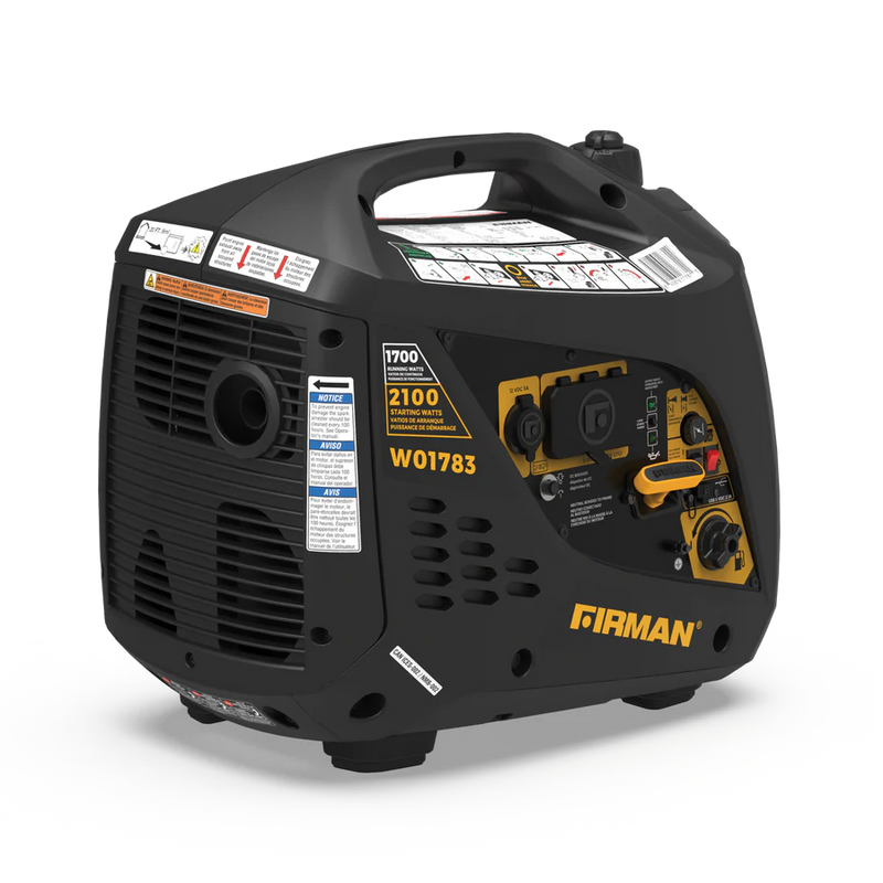 Load image into Gallery viewer, Firman Inverter Portable Generator 2100W Recoil Start W01783
