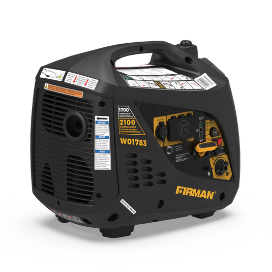 Firman Inverter Portable Generator 2100W Recoil Start W01783