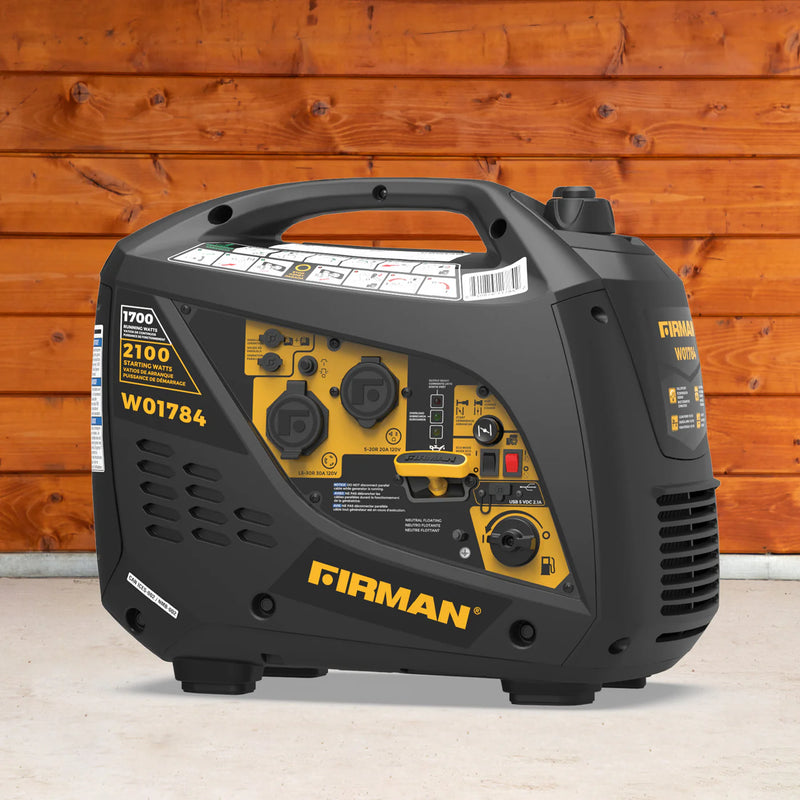 Load image into Gallery viewer, Firman Inverter Portable Generator 2100W Recoil Start W01784
