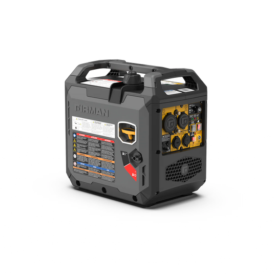 Firman Inverter Gas Portable Generator 2500W Recoil Start with CO ALERT W02081