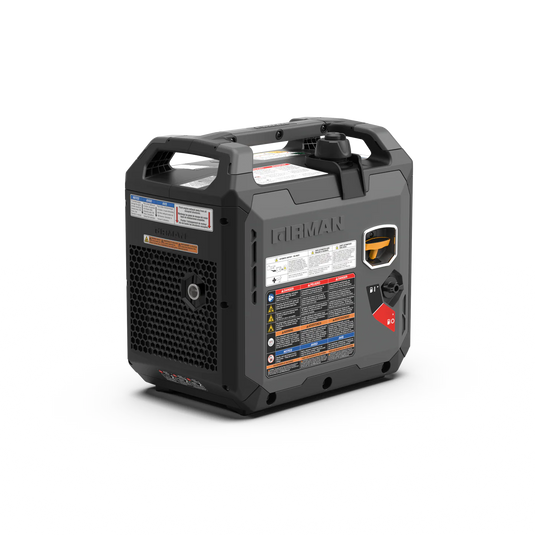 Firman Inverter Gas Portable Generator 2500W Recoil Start with CO ALERT W02081