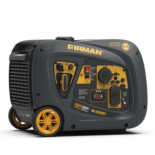 Firman Inverter Portable Generator 3200W Recoil Start w02981 - Backup Generator Store