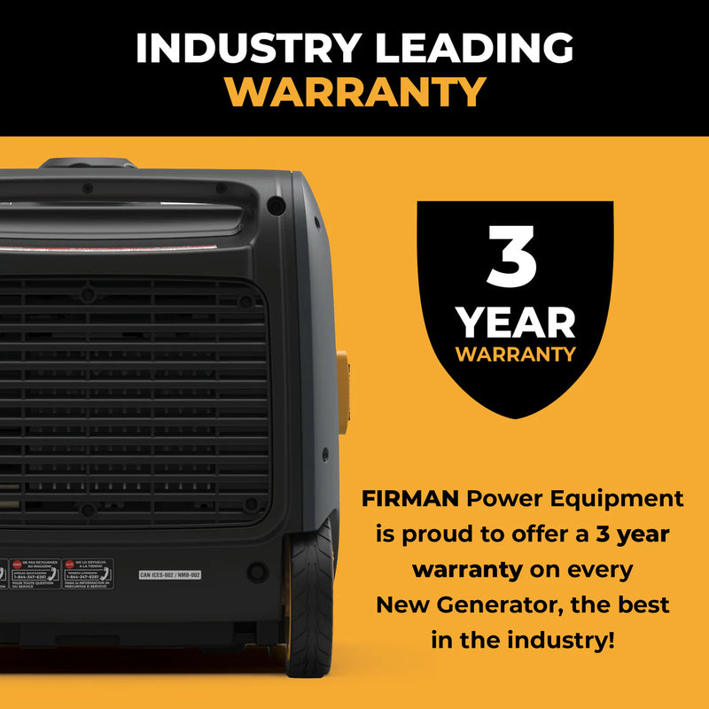 Load image into Gallery viewer, Firman Inverter Portable Generator 3200W Recoil Start w02981 - Backup Generator Store
