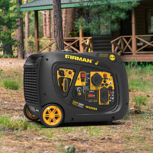 Firman Inverter Portable Generator 3200W Remote Start W02985
