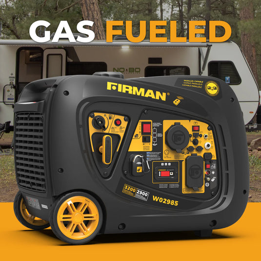 Firman Inverter Portable Generator 3200W Remote Start W02985