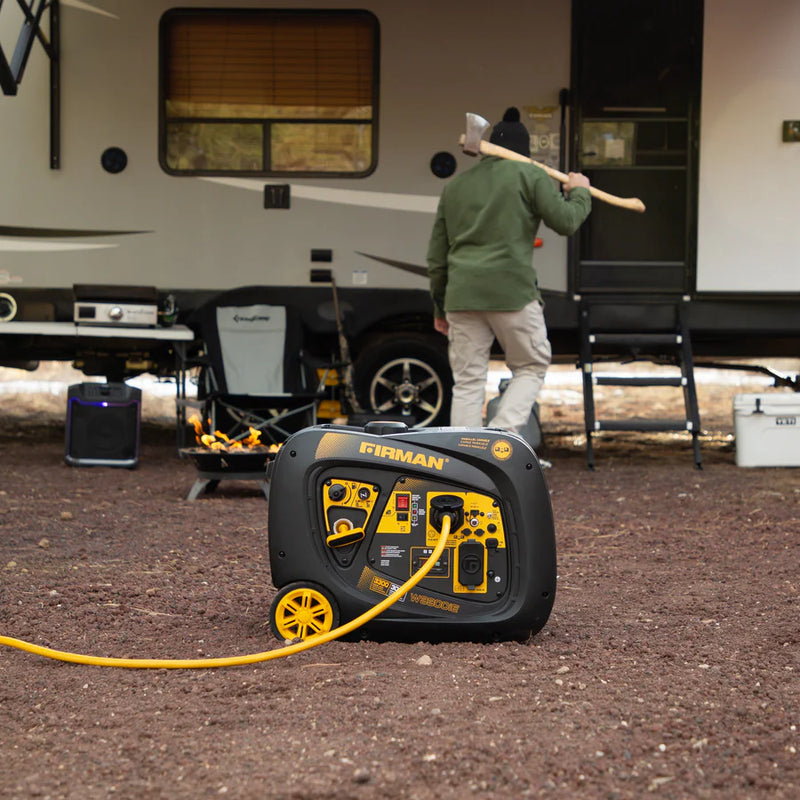 Load image into Gallery viewer, Firman Inverter Portable Generator 3300W Electric Start w03082
