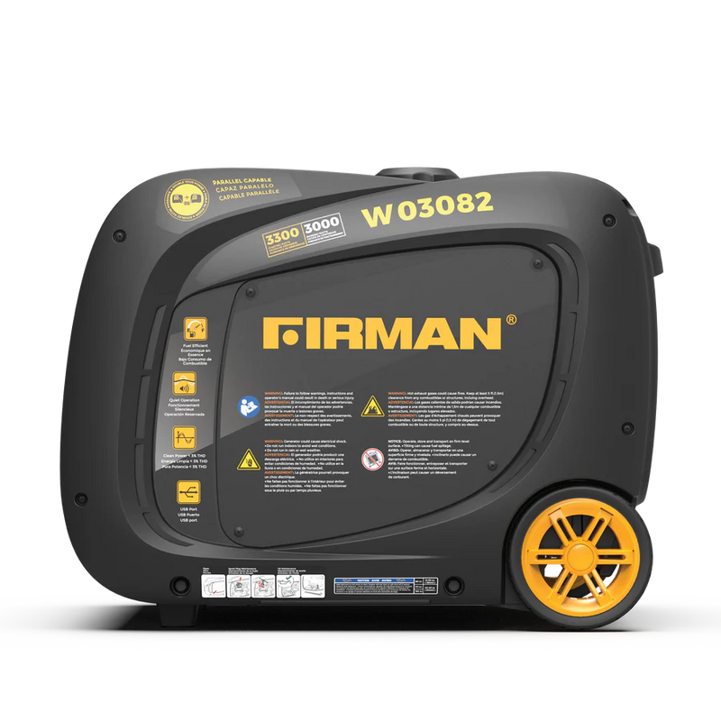 Load image into Gallery viewer, Firman Inverter Portable Generator 3300W Electric Start w03082

