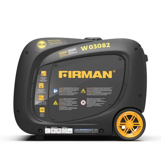 Firman Inverter Portable Generator 3300W Electric Start w03082