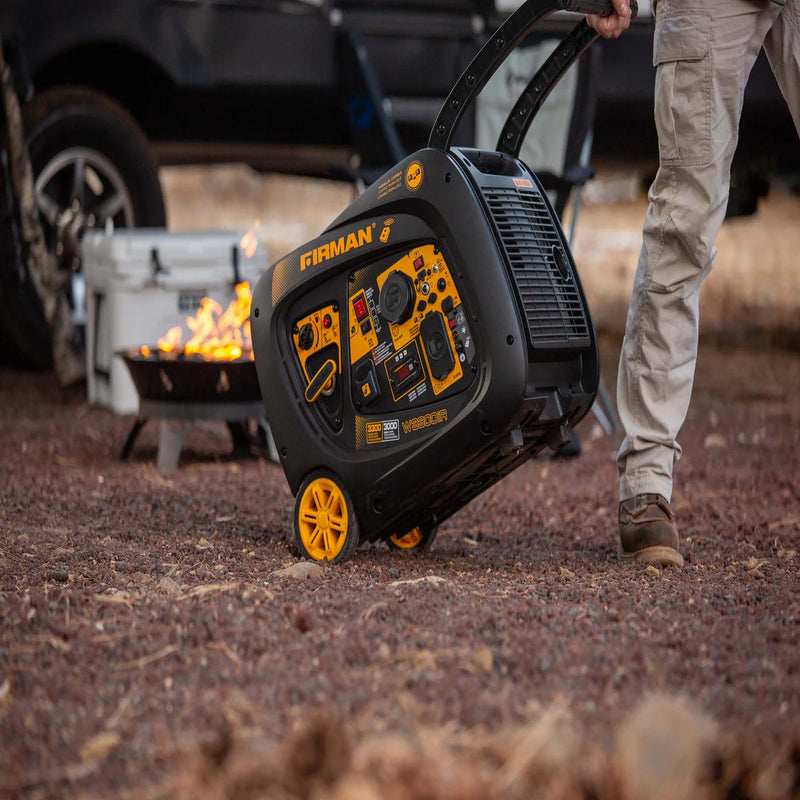 Load image into Gallery viewer, Firman Inverter Portable Generator 3300W Remote Start w03083
