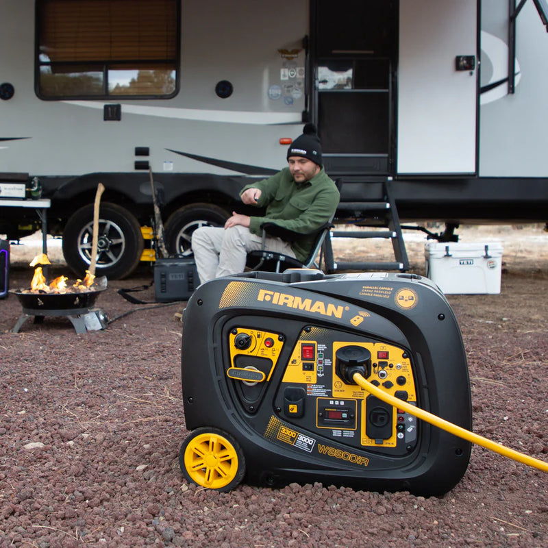 Load image into Gallery viewer, Firman Inverter Portable Generator 3300W Remote Start w03083
