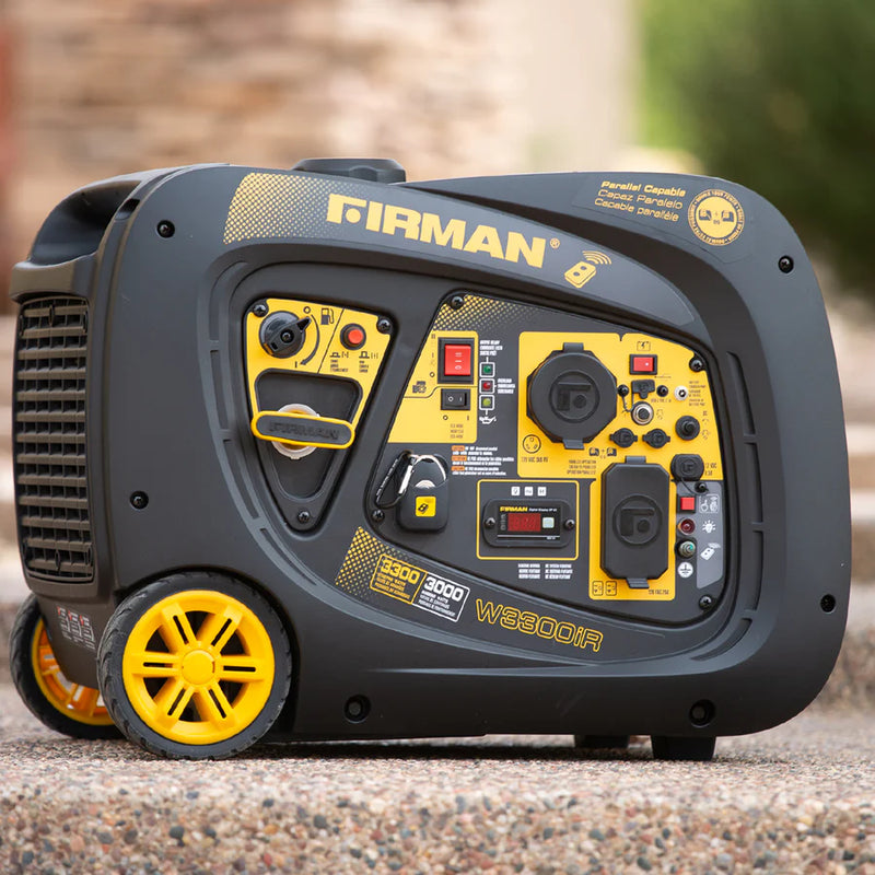Load image into Gallery viewer, Firman Inverter Portable Generator 3300W Remote Start w03083

