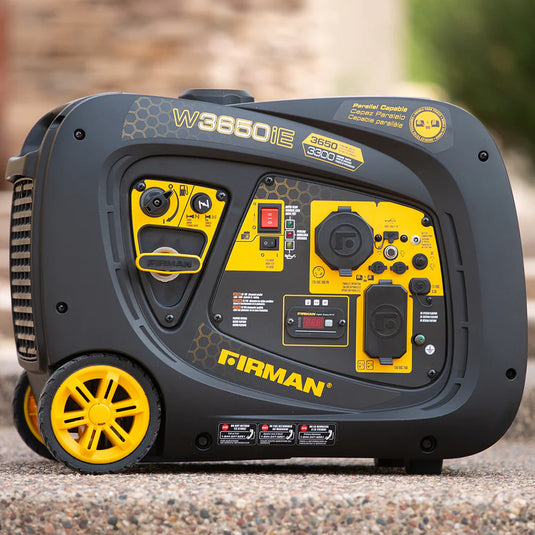 Firman Gas Inverter Portable Generator 3650W Electric Start W03382