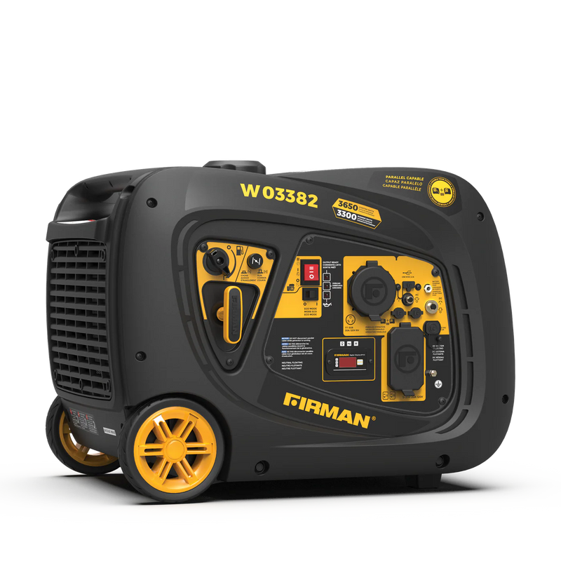 Load image into Gallery viewer, Firman Gas Inverter Portable Generator 3650W Electric Start W03382
