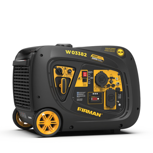 Firman Gas Inverter Portable Generator 3650W Electric Start W03382