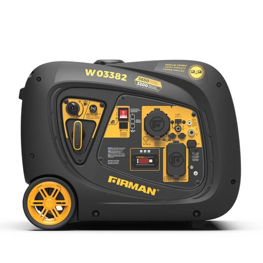 Firman Gas Inverter Portable Generator 3650W Electric Start W03382