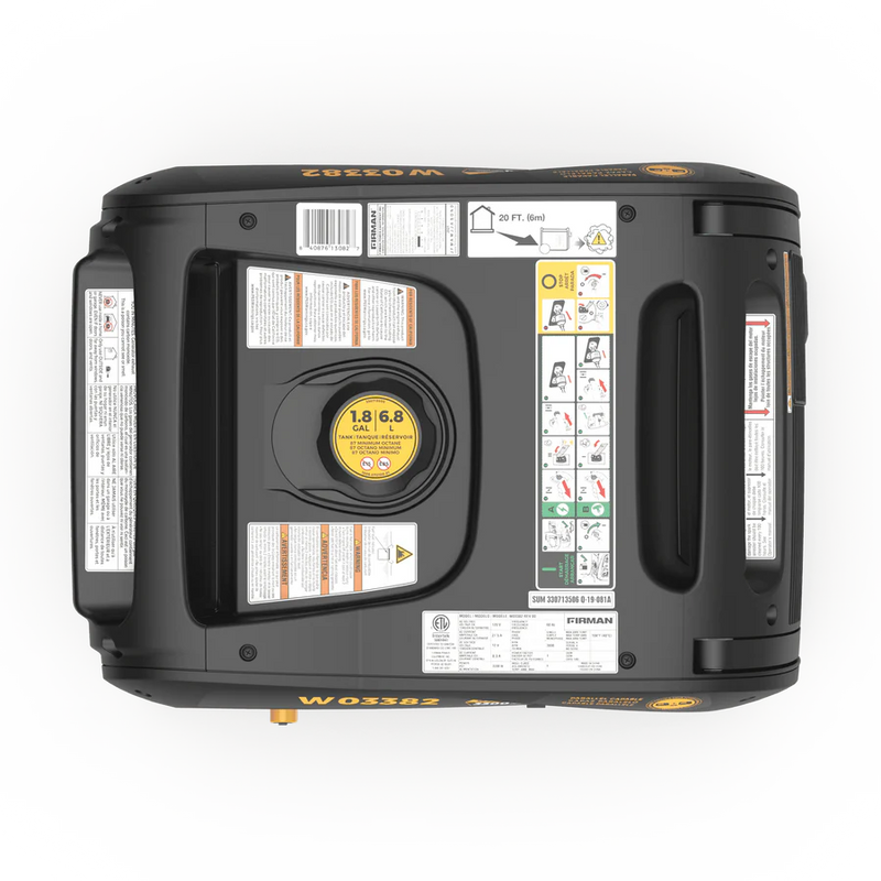 Load image into Gallery viewer, Firman Gas Inverter Portable Generator 3650W Electric Start W03382
