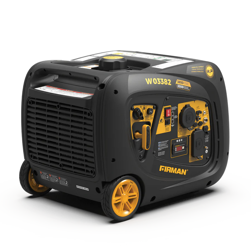 Load image into Gallery viewer, Firman Gas Inverter Portable Generator 3650W Electric Start W03382
