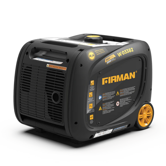 Firman Gas Inverter Portable Generator 3650W Electric Start W03382