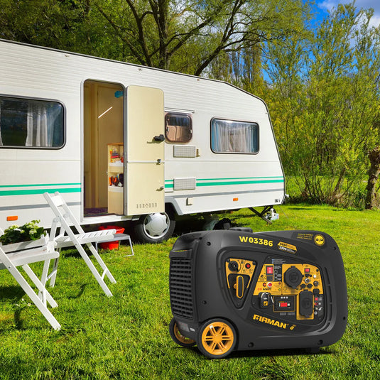 Firman Inverter Portable Generator 4125W Remote Start with CO ALERT W03386